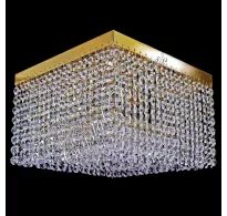 Люстра хрустальная Квадрат Элегия Гамма 3 лампы