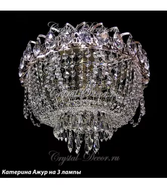 Люстра хрустальная Катерина Ажур