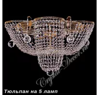 Люстра хрустальная Тюльпан Ромашка